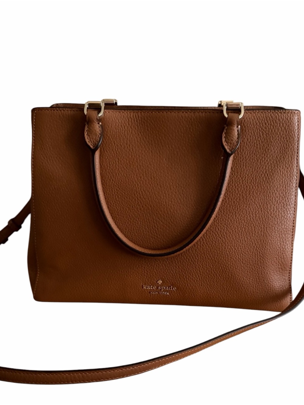 Kate Spade Leila Medium Triple Compartment Satchel/Crossbody Bag